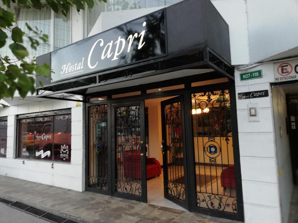 Hostal Capri กีโต ภายนอก รูปภาพ