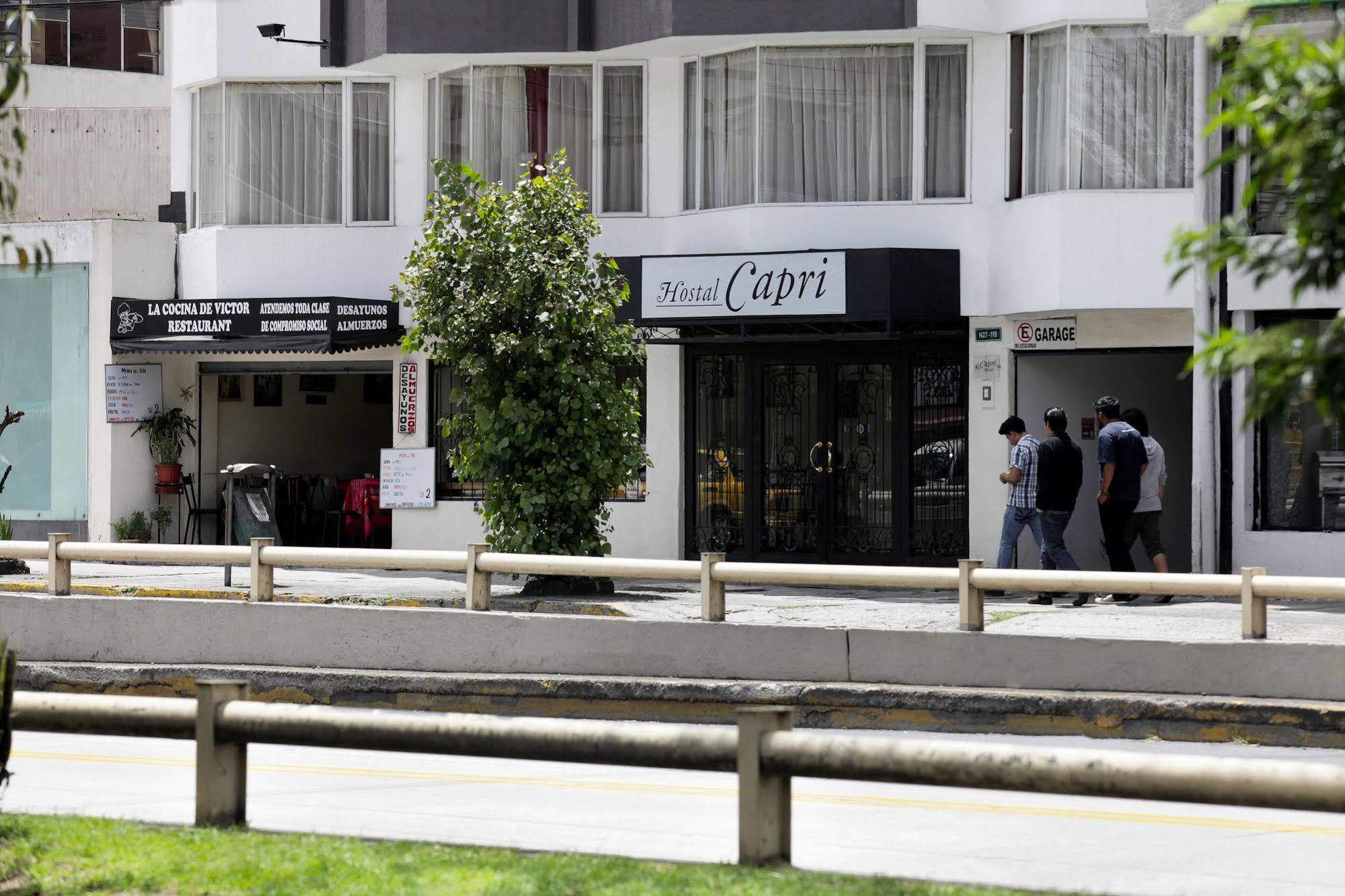 Hostal Capri กีโต ภายนอก รูปภาพ